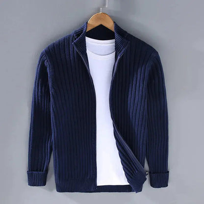 Leopold - Stilvoller Herrenpullover mit Reißverschluss