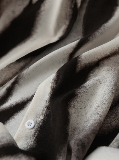 Fudus | Tie Dye Übergroße Button Down Bluse