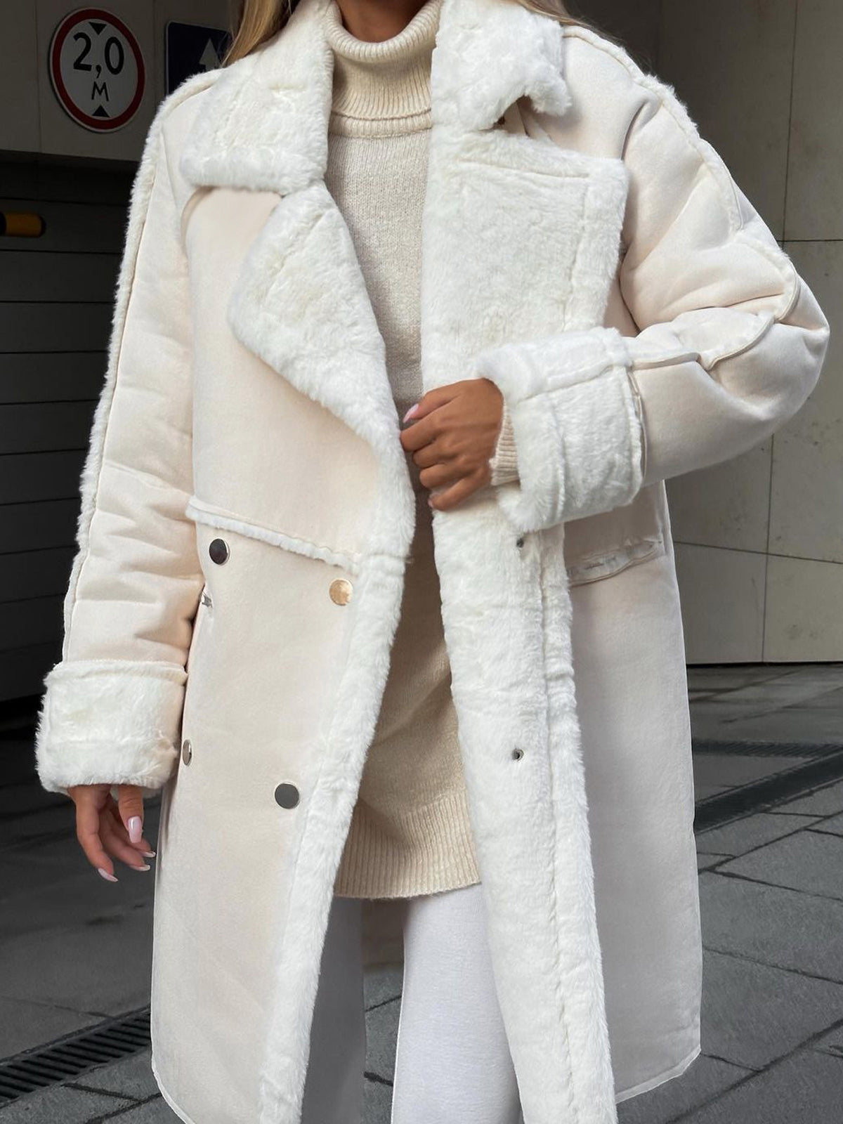 Kait | Luxuriöser Fleece-Mantel für Frauen