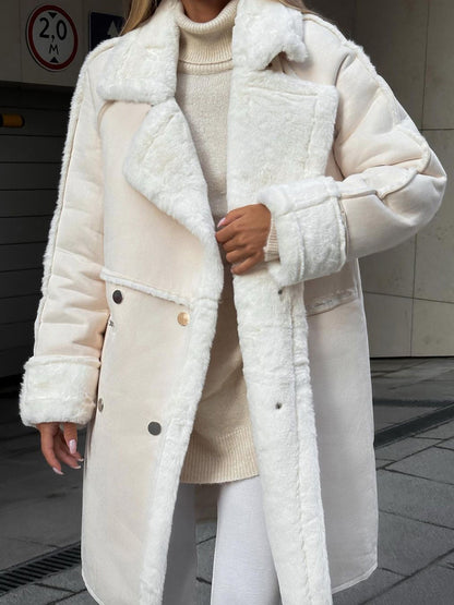 Kait | Luxuriöser Fleece-Mantel für Frauen