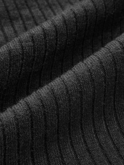 Fudus | Zweifarbiges Kruzifix Slim Stricktop