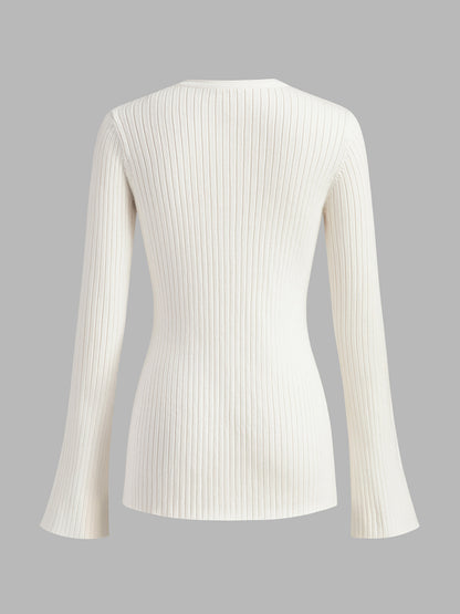 Fudus | Golden Button Split Stricktop