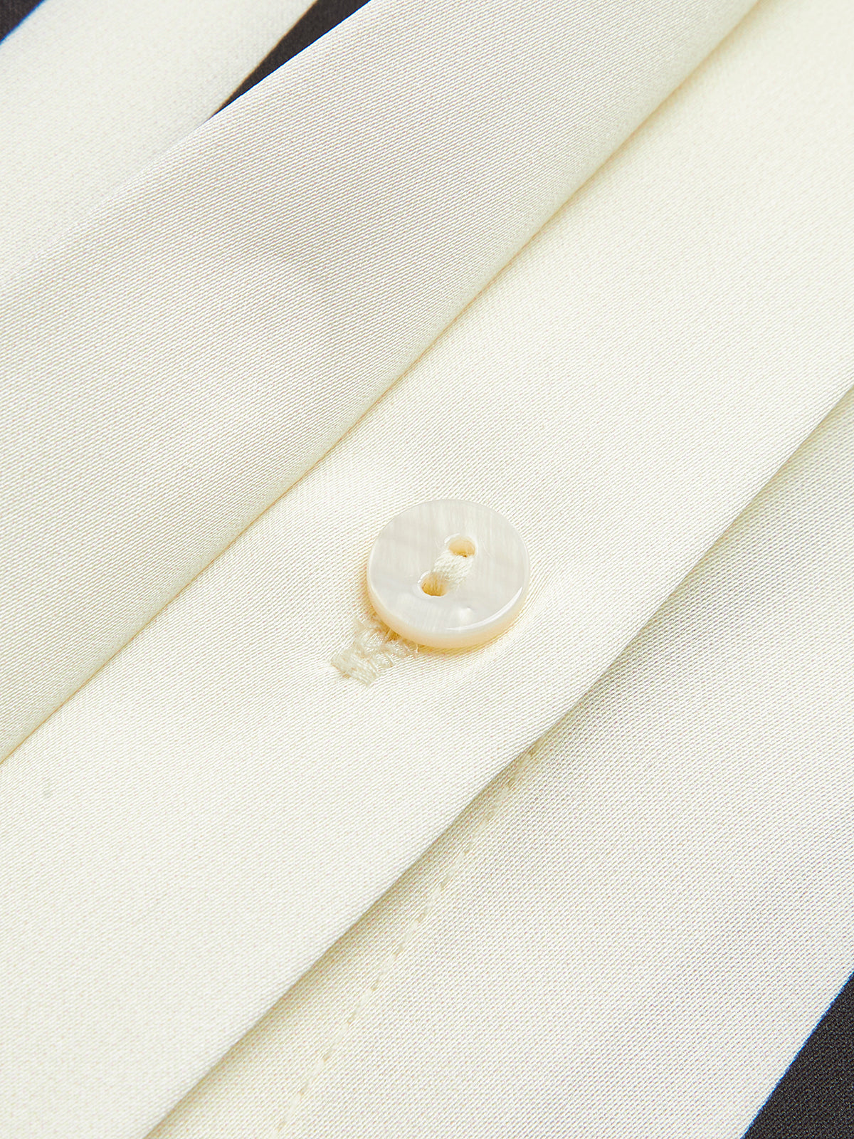 Fudus | Satin Gestreifte Knopf Gemütliche Bluse