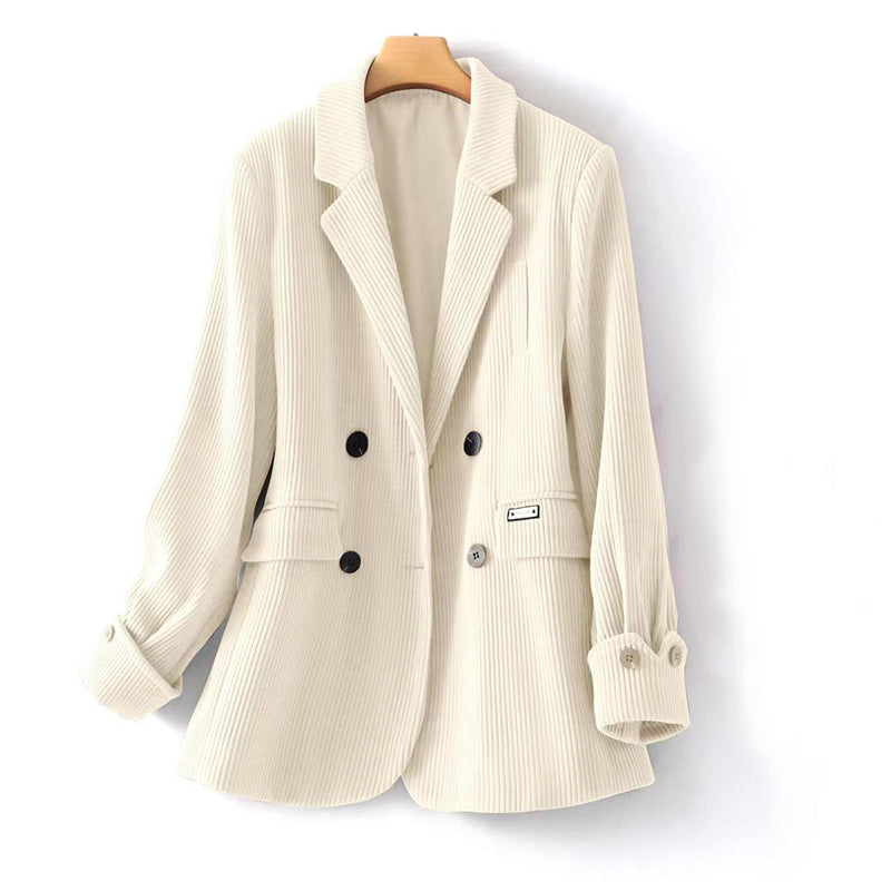 Reinitha | Eleganter Cord-Blazer für stilvolle Auftritte