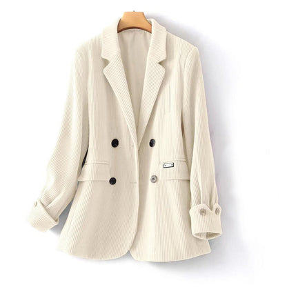 Reinitha | Eleganter Cord-Blazer für stilvolle Auftritte
