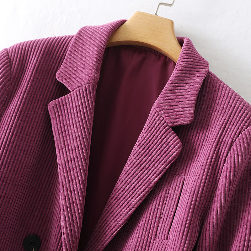 Reinitha | Eleganter Cord-Blazer für stilvolle Auftritte