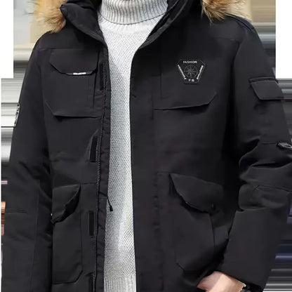 Stylischer Grover Herrenparka für ultimative Wärme und Komfort.