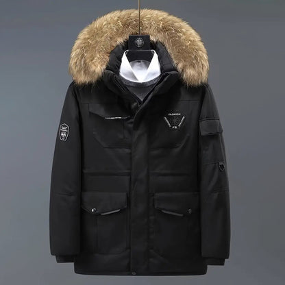 Stylischer Grover Herrenparka für ultimative Wärme und Komfort.