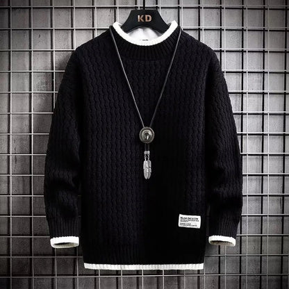 LEROY - Luxuriöser weicher Pullover mit einzigartigem Grobstrick