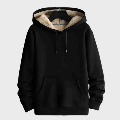 Melle - Bequemer Kapuzenpullover für Männer aus Fleece Douillet
