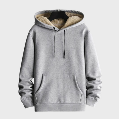 Melle - Bequemer Kapuzenpullover für Männer aus Fleece Douillet