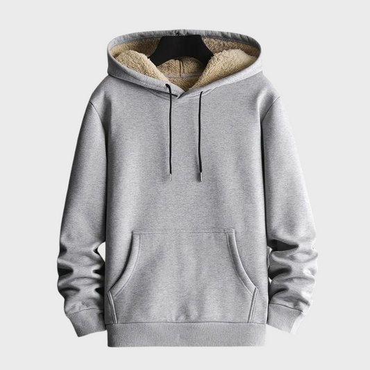 Melle - Bequemer Kapuzenpullover für Männer aus Fleece Douillet