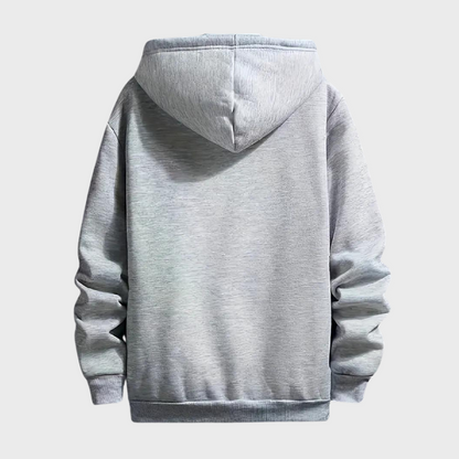 Melle - Bequemer Kapuzenpullover für Männer aus Fleece Douillet