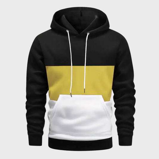 Stylischer Colour Block Hoodie für Männer von Moos