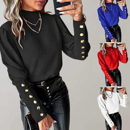Hana - Elegante Damenbluse mit Spitze