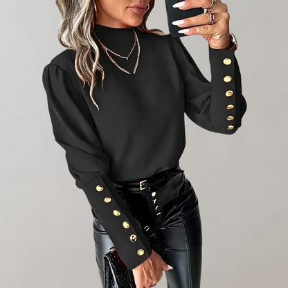 Hana - Elegante Damenbluse mit Spitze