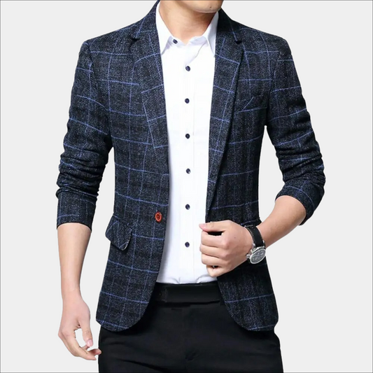 Balder - Stilvoller Karo-Blazer für Männer im lässigen Design