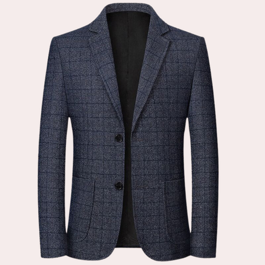 Mimir - Stilvoller Retro-Karierter Blazer für Männer