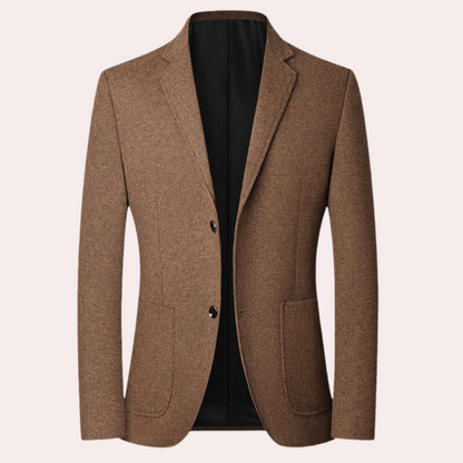 Mimir - Stilvoller Retro-Karierter Blazer für Männer