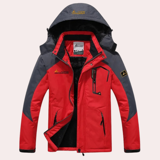 Georges - Stylische und warme Herrenjacke mit Windschutz
