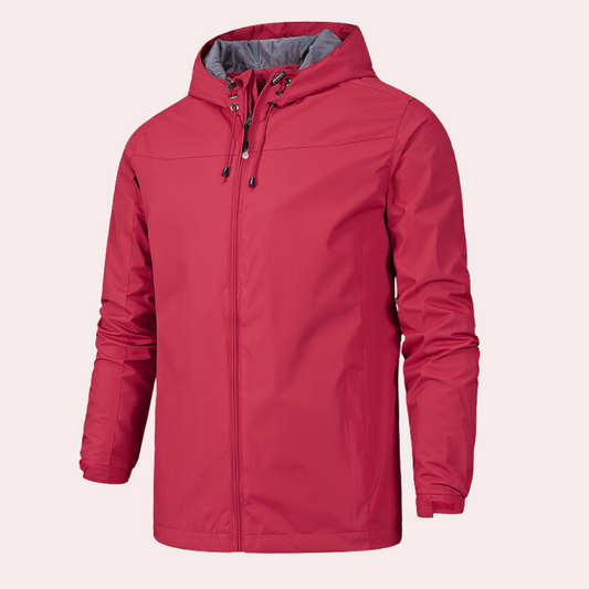 Gervais - Stylische Hardshell-Jacke mit Kapuze für Männer