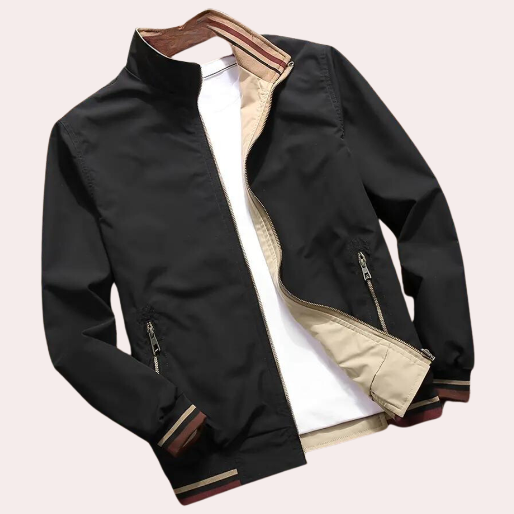 Stylische Herren-Bomberjacke - Lässig und trendy von Arunas