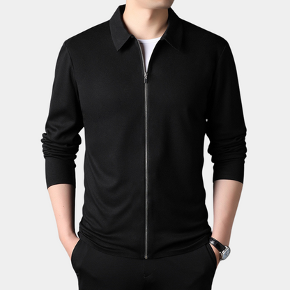 Stylische Herrenjacke mit Reißverschluss für einen trendigen Look