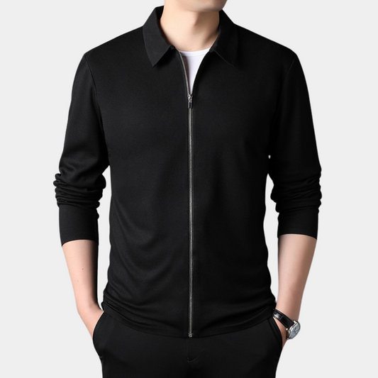 Stylische Herrenjacke mit Reißverschluss für einen trendigen Look