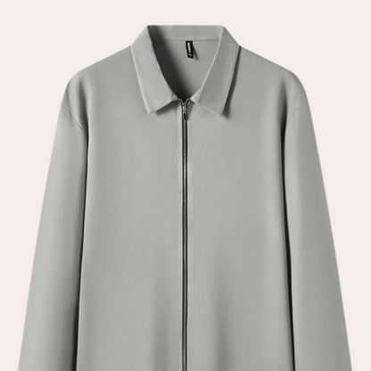 Stylische Herrenjacke mit Reißverschluss für einen trendigen Look