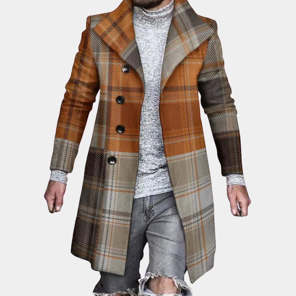 Trendige halblange Jacke für den modernen Mann