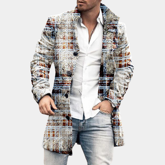 Schicker und trendiger Herrenmantel für einen raffinierten Look