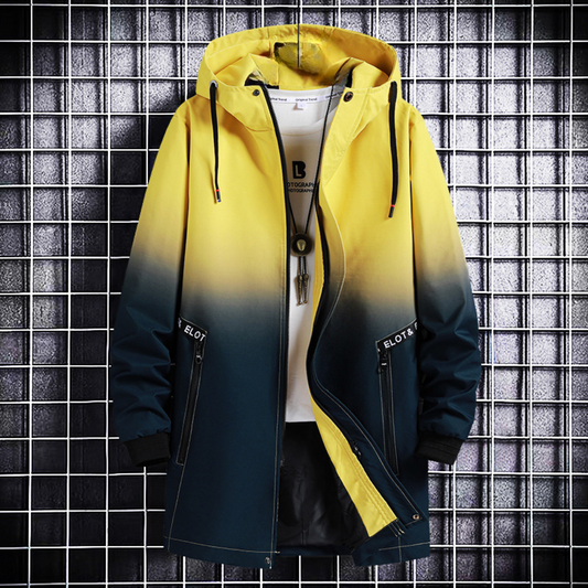 Herwig - Trendige Herrenjacke mit modischem Farbverlauf für extra viel Wärme