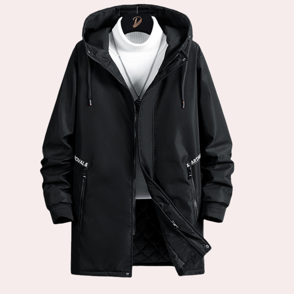 Herwig - Trendige Herrenjacke mit modischem Farbverlauf für extra viel Wärme