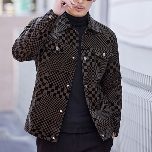 Ghita - Relaxed Fit Button-Up Jacke für Männer