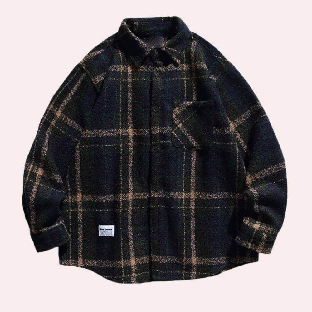 Dimitrios - Stilvolle karierte Herrenjacke für höchsten Komfort
