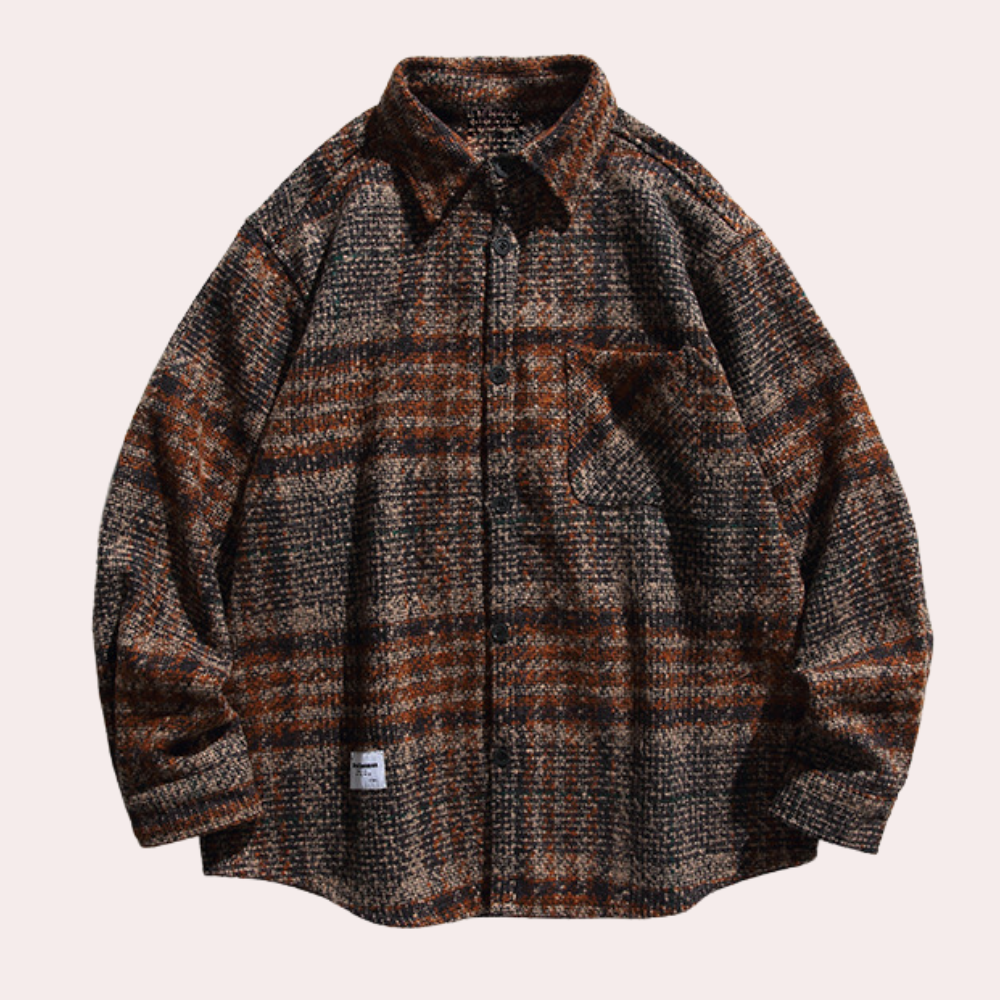Dimitrios - Stilvolle karierte Herrenjacke für höchsten Komfort