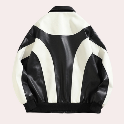 Mateusz - Stylische Herren Jacke mit Farbblock-Zip-Up