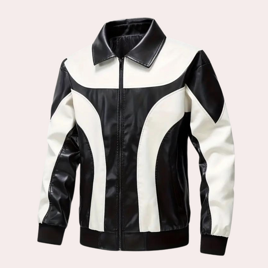 Mateusz - Stylische Herren Jacke mit Farbblock-Zip-Up
