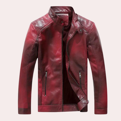 Nathaniel - Zeitlos klassische Herrenjacke mit Stehkragen