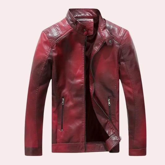Nathaniel - Zeitlos klassische Herrenjacke mit Stehkragen