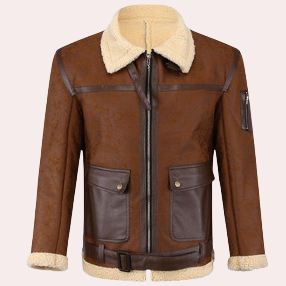 Erno - Trendige und gemütliche Bikerjacke für den modernen Mann