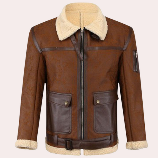 Erno - Trendige und gemütliche Bikerjacke für den modernen Mann