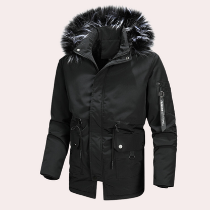 Bartek - Stylische Winterjacke mit Kapuze für ultimativen Komfort an kalten Tagen