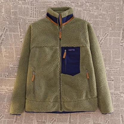 KYLE - Luxuriöse flauschige Jacke für Männer