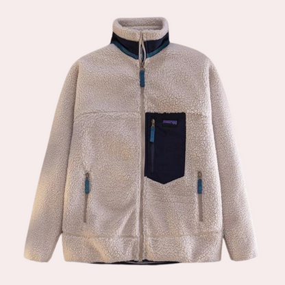 KYLE - Luxuriöse flauschige Jacke für Männer