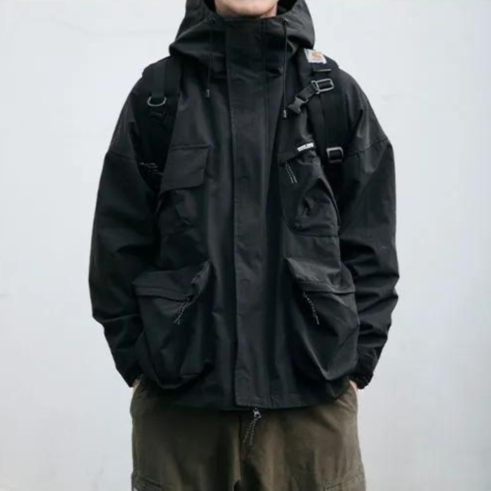 FRANZ - Stylische Herrenjacke mit Kapuze für optimalen Komfort und Funktionalität