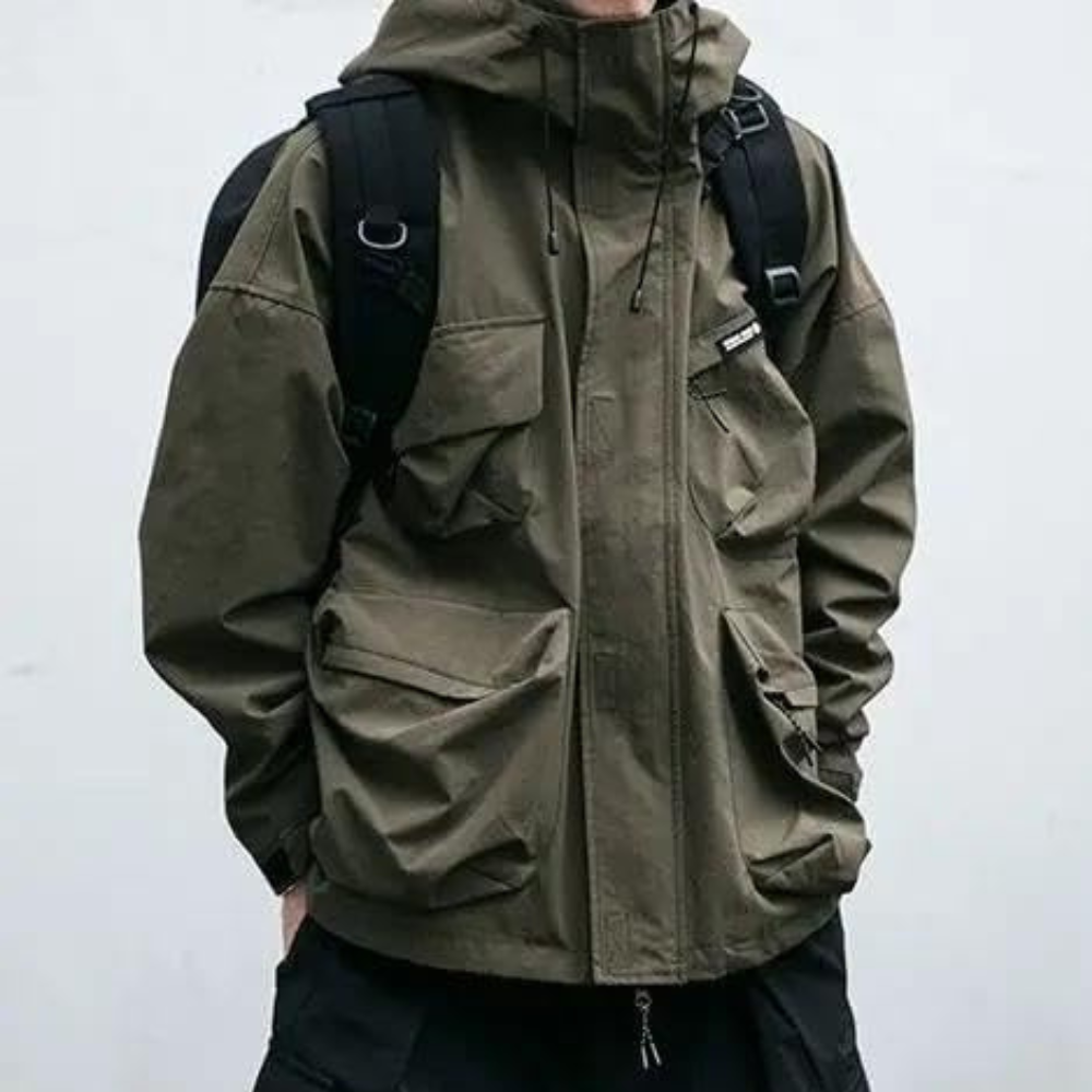 FRANZ - Stylische Herrenjacke mit Kapuze für optimalen Komfort und Funktionalität