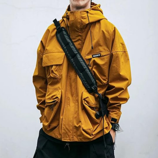 FRANZ - Stylische Herrenjacke mit Kapuze für optimalen Komfort und Funktionalität