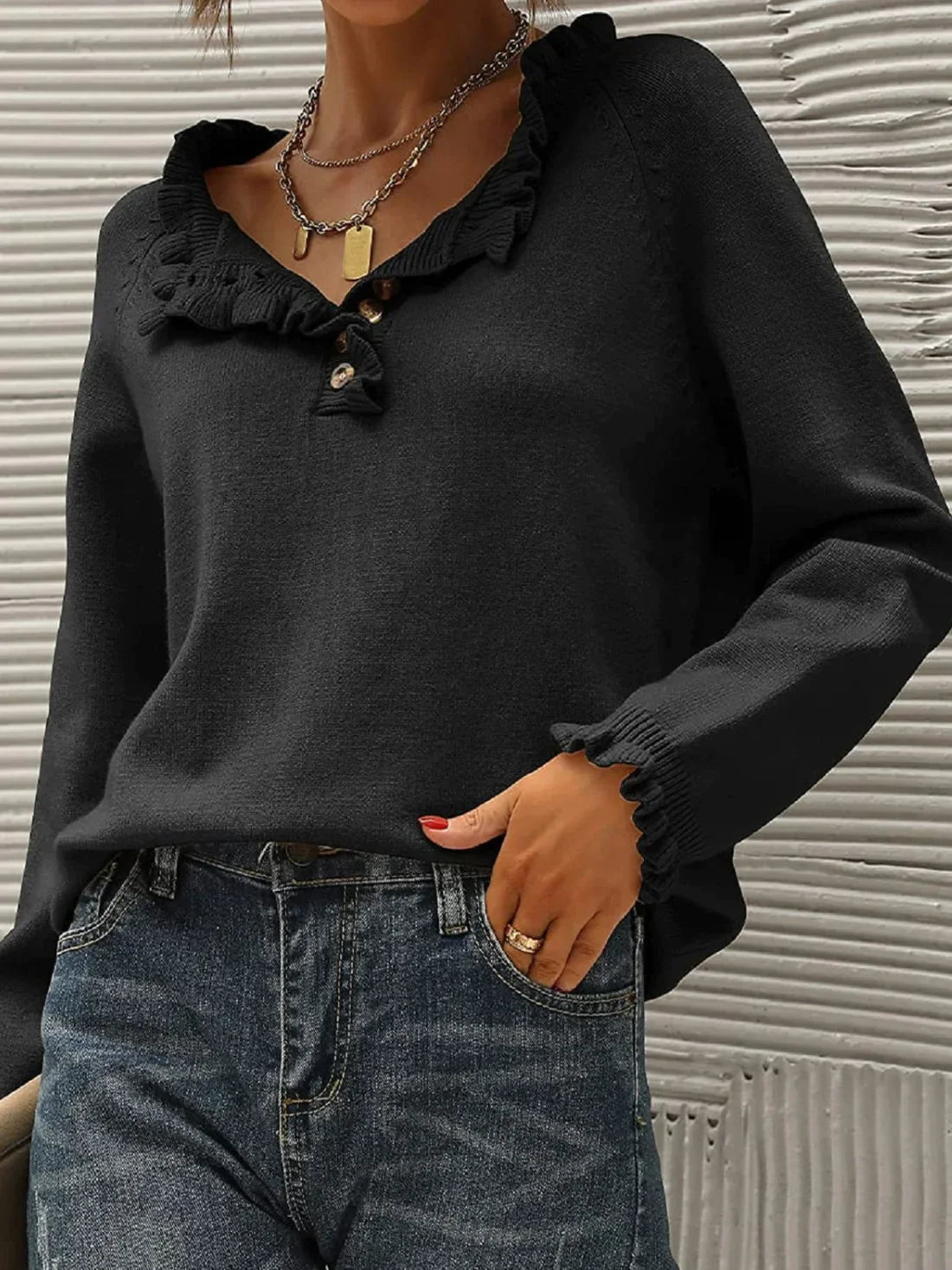 Leichter Pullover für Damen - Caroline