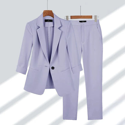 Elegantes Blazer- und Hosenset  - Chrysta